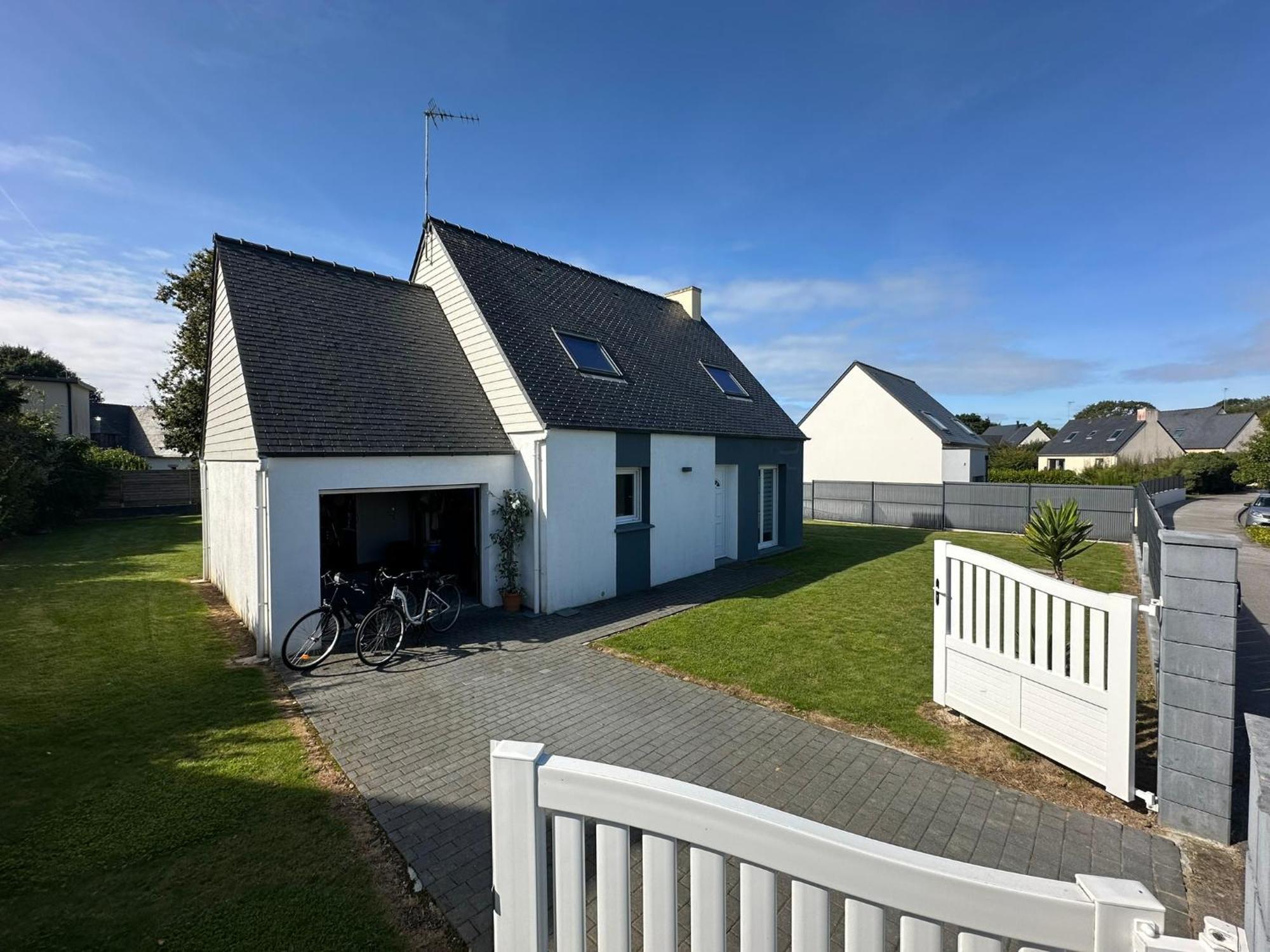 Jolie Maison De Vacances Concarneau Extérieur photo